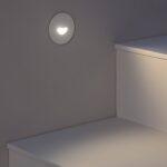 Balise LED Extérieure 2W Encastrable au Mur Ronde Guell Blanche Blanc neutre 4000K – Image 18