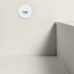 Balise LED Extérieure 2W Encastrable au Mur Ronde Guell Blanche Blanc neutre 4000K – Image 20