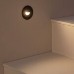 Balise LED Extérieure 2W Encastrable au Mur Ronde Guell Noire Blanc chaud 2700K – Image 12
