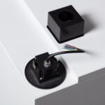 Balise LED Extérieure 2W Encastrable au Mur Ronde Olite Noire Blanc neutre 4000K – Image 17