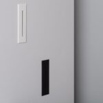 Balise LED Extérieure 3W Encastrable au Mur Rectangulaire Wabi Linéaire Noire – Image 15