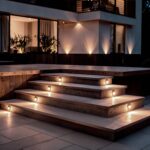 Balise LED Extérieure 3W Encastrable au Mur Ronde Olite Noire Blanc chaud 2700K – Image 13