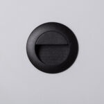 Balise LED Extérieure 3W Encastrable au Mur Ronde Olite Noire Blanc neutre 4000K – Image 12