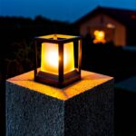Balise Muret Extérieure E27 Aluminium 21 cm Kubon – Image 2