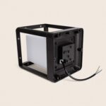 Balise Muret Extérieure E27 Aluminium 21 cm Kubon – Image 4