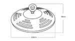 Cloche LED Industrial UFO High Bay 150W 120lm/W Solid S2 Blanc neutre 4000K – Image 6