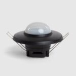 Détecteur de Mouvement PIR Crépusculaire 360º En Saillie/Encastré Extérieur IP54 Noir – Image 7
