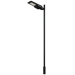 Lampadaire Solaire PRO avec Détecteur de Mouvement et Crépusculaire 40 W 706 mm 290 mm 74 mm 12000 mAh 1850 mA 6000 lm 25 W 250 W 9.6 V 13.5 V LiFePO4