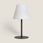 Lampe à Poser LED Extérieure Solaire Métal Larso