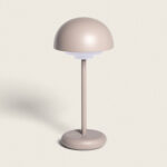 Lampe à Poser LED Portable Extérieure avec Batterie USB Rechargeable Métal Galdan