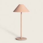 Lampe à Poser LED Portable avec Batterie USB Rechargeable Métal Kivuli Beige