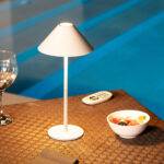 Lampe à Poser LED 3W Portable Extérieure avec Batterie Rechargeable USB Kivuli Blanc – Image 14