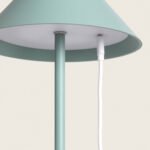 Lampe à Poser LED 3W Portable Extérieure avec Batterie Rechargeable USB Kivuli Vert Céladon – Image 13