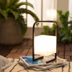 Lampe à Poser LED Portative Extérieure 2.5W Tiber avec Batterie Rechargeable USB Noir – Image 13