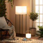 Lampe à Poser LED Portative Extérieure 2.5W Tiber avec Batterie Rechargeable USB Vert kaki – Image 14