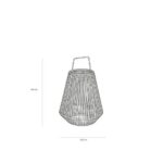 Lampe à Poser Solaire Tali à Corde pour Extérieur – Image 9