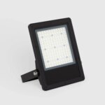 Projecteur LED 100W Dimmable TRIAC 170 lm/W IP65 ELEGANCE Slim PRO Noir 30º Blanc froid 5000K