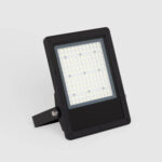 Projecteur LED 100W Dimmable TRIAC 170 lm/W IP65 ELEGANCE Slim PRO Noir 30º Blanc neutre 4000K