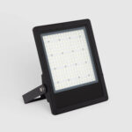 Projecteur LED 150W Dimmable TRIAC 170 lm/W IP65 ELEGANCE Slim PRO Noir 30º Blanc neutre 4000K