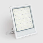 Projecteur LED 200W Dimmable TRIAC 170 lm/W IP65 ELEGANCE Slim PRO Blanc Asymétrique 80ºx155º Blanc chaud 3000K