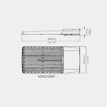 Projecteur LED Deux Modules Premium 160 lm/W IP66 INVENTRONICS Dimmable 0-10 V Pyros II 400 W 64000 lm – Image 7
