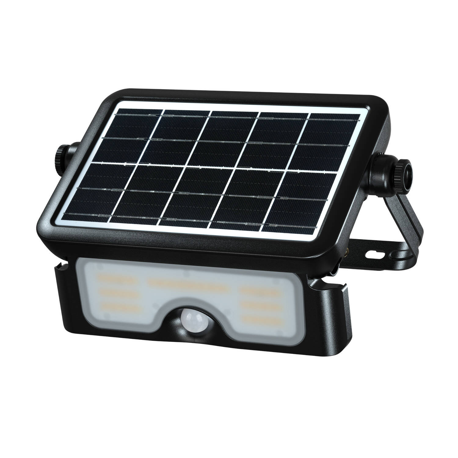 Projecteur LED 3CCT Solaire IP65 avec Détecteur de Mouvement PIR et Crépusculaire 7 W 132 mmx193 mm 220 mA 132 mm 193 mm 0.15 2.6 W 3.7 V 3 V Projecteur LED 3CCT Solaire IP65 avec Détecteur de Mouvement PIR et Crépusculaire 7 W 132 mmx193 mm 220 mA 132 mm 193 mm 0.15 2.6 W 3.7 V 3 V