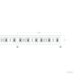 Ruban LED Dimmable 220V AC Auto-Redressement 120LED/m Blanc Froid IP65 High Lumen sur Mesure Largeur 12mm Coupe tous les 10cm – Image 3