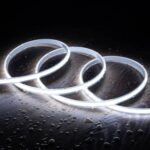 Ruban LED Dimmable 220V COB Auto-redressement 320 LED/m BOBINE 50m 8W/m 720 lm/m Largeur 12mm Coupe 50cm IP65 CRI90 Blanc froid 6000K – Image 8