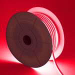 Ruban LED Néon 24V BOBINE 50m 9.5W/m Coupe 5cm IP65 NFLEX6 Rouge