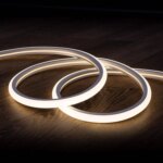 Ruban LED Néon Dimmable 220V Blanc Neutre Semi-Circulaire 180º 7.5W/m Coupe 100cm IP67 Sur mesure 1 m