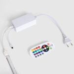 Ruban LED RGB 220V WCOB 420 LED/m BOBINE 50m 15W/m SILICONE FLEX Largeur 12mm IP65 Coupe 50cm – Image 9