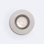 Spot Downlight Ignifuge LED 5-8W Rond Dimmable IP65 Coupe Ø 65 mm Design Ajustable Argent – Image 3