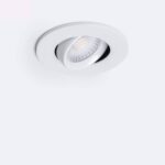 Spot Downlight Ignifuge LED 5-8W Rond Dimmable IP65 Coupe Ø 65 mm Design Ajustable Blanc – Image 2