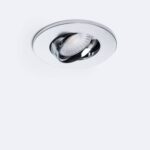 Spot Downlight Ignifuge LED 5-8W Rond Dimmable IP65 Coupe Ø 65 mm Design Ajustable Chromé – Image 2