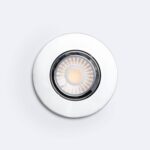 Spot Downlight Ignifuge LED 5-8W Rond Dimmable IP65 Coupe Ø 65 mm Design Ajustable Chromé – Image 3