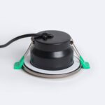 Spot Downlight Ignifuge LED 5-8W Rond Dimmable IP65 Coupe Ø 65 mm Design Ajustable Doré – Image 4