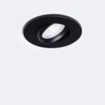 Spot Downlight Ignifuge LED 5-8W Rond Dimmable IP65 Coupe Ø 65 mm Design Ajustable Noir – Image 2