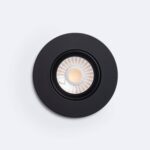 Spot Downlight Ignifuge LED 5-8W Rond Dimmable IP65 Coupe Ø 65 mm Design Ajustable Noir – Image 3
