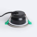 Spot Downlight Ignifuge LED 5-8W Rond Dimmable IP65 Coupe Ø 65 mm Design Argent – Image 4
