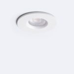 Spot Downlight Ignifuge LED 5-8W Rond Dimmable IP65 Coupe Ø 65 mm Design Blanc – Image 2