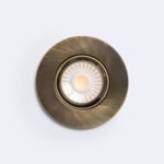Spot Downlight Ignifuge LED 5-8W Rond Dimmable IP65 Coupe Ø 65 mm Solid Design Ajustable Sélectionnable (Neutre-Froid) Doré – Image 2