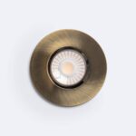 Spot Downlight Ignifuge LED 5-8W Rond Dimmable IP65 Coupe Ø 65 mm Solid Design Sélectionnable (chaud-neutre) Doré – Image 3