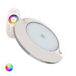 Spot LED Piscine en Saillie Inox RGBW Submersible 12V DC IP68 35W Oui