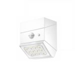 5 W avec Détecteur de Mouvement PIR Twist SolaIre Blanc