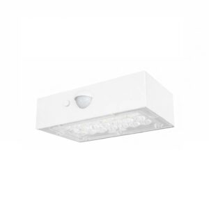 Applique Murale Extérieure LED 3W avec Détecteur PIR Karl Solaire Blanc chaud 3000K Blanc