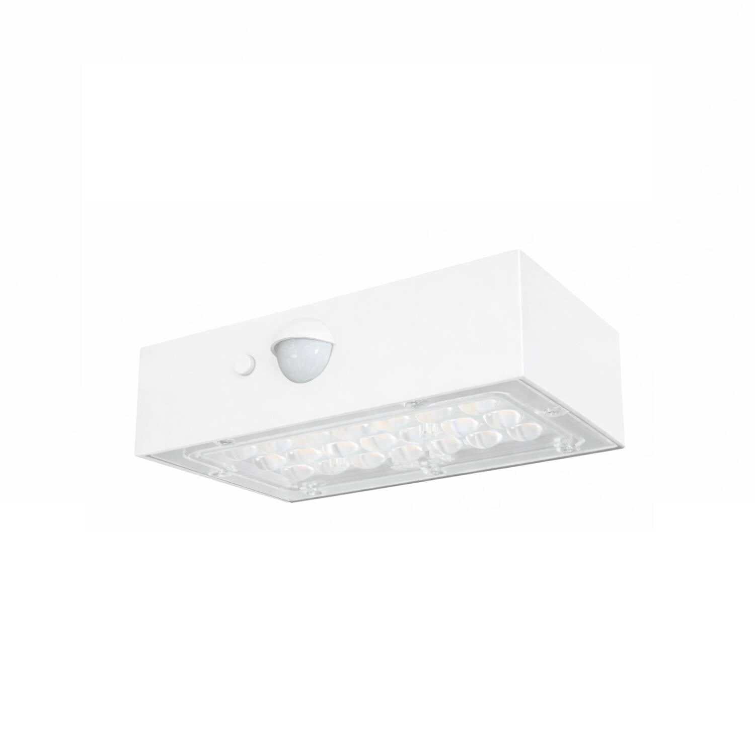 Applique Murale Extérieure LED 3W avec Détecteur PIR Karl Solaire Blanc chaud 3000K Blanc Applique Murale Extérieure LED 3W avec Détecteur PIR Karl Solaire Blanc chaud 3000K Blanc