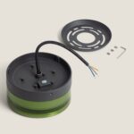 Applique Murale Extérieure LED Aluminium Citra Vert CCT 2700K - 3300K - 4000K – Image 9
