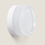 Applique Murale Extérieure LED Aluminium Orvo Blanc Blanc chaud 2700K