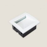 Balise encastrable murale carrée blanche aluminium IP65 – Image 5