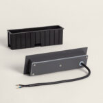Balise Murale Extérieure LED Encastrable Anthracite Lane 3W – Image 4